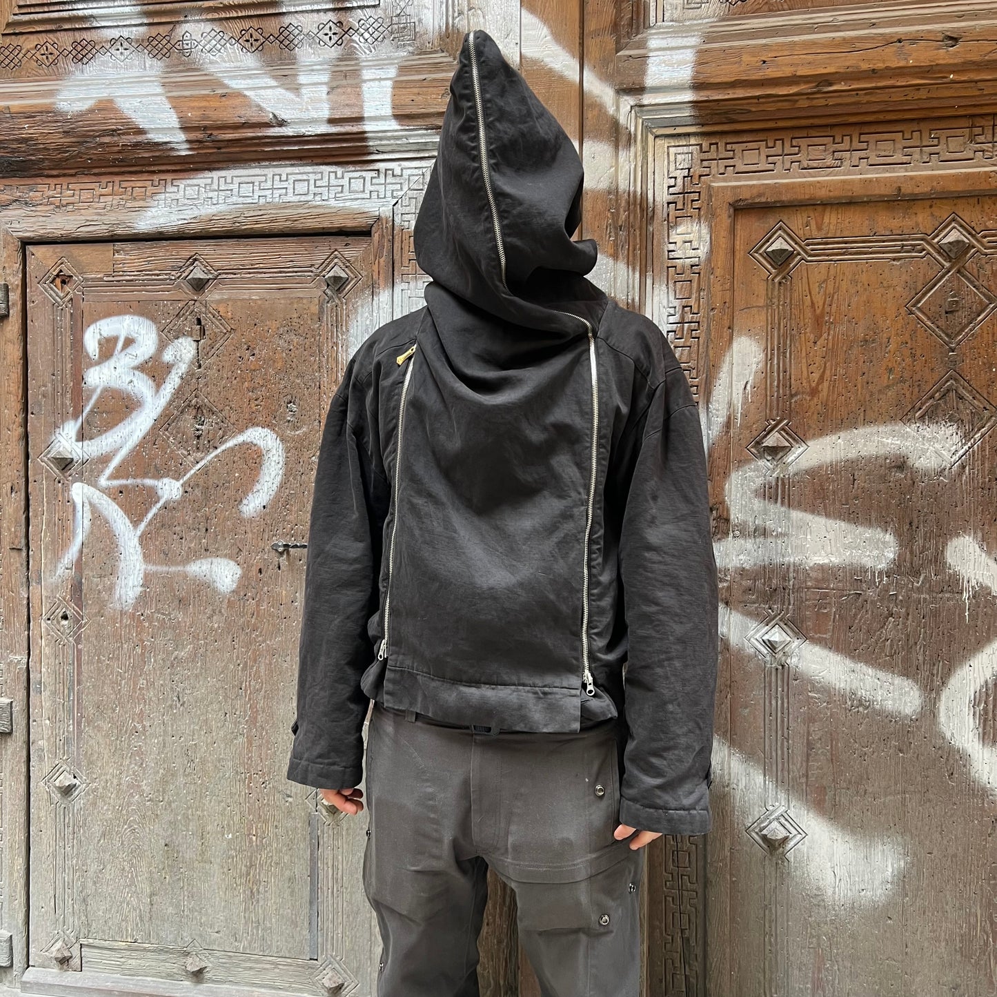 Vivienne Westwood Asymmetrical Giant Hooded Jacket