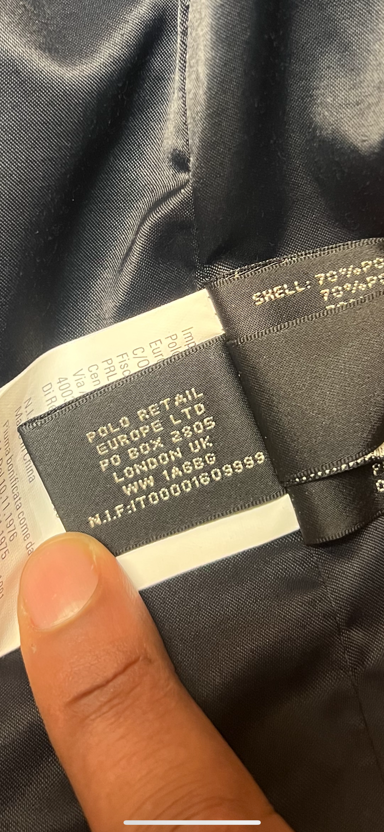 00s Ralph Lauren Bondage Puffer Jacket