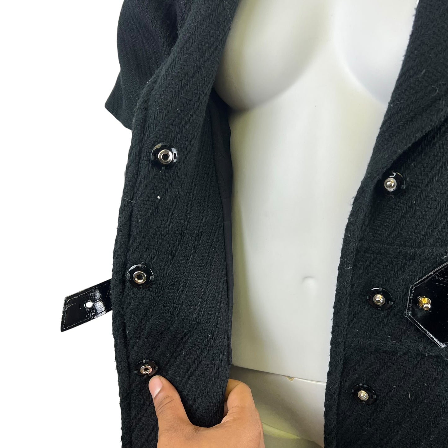 00s Galliano Wool Coat Jacket
