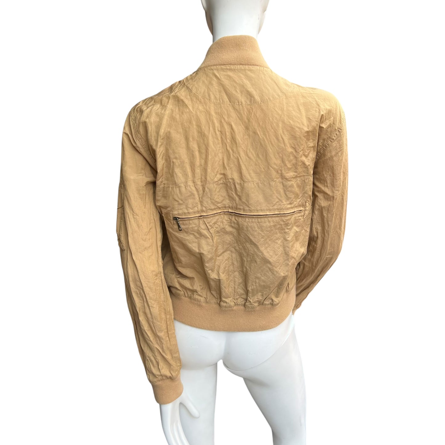 00s Ralph Lauren Metallic Cargo Jacket