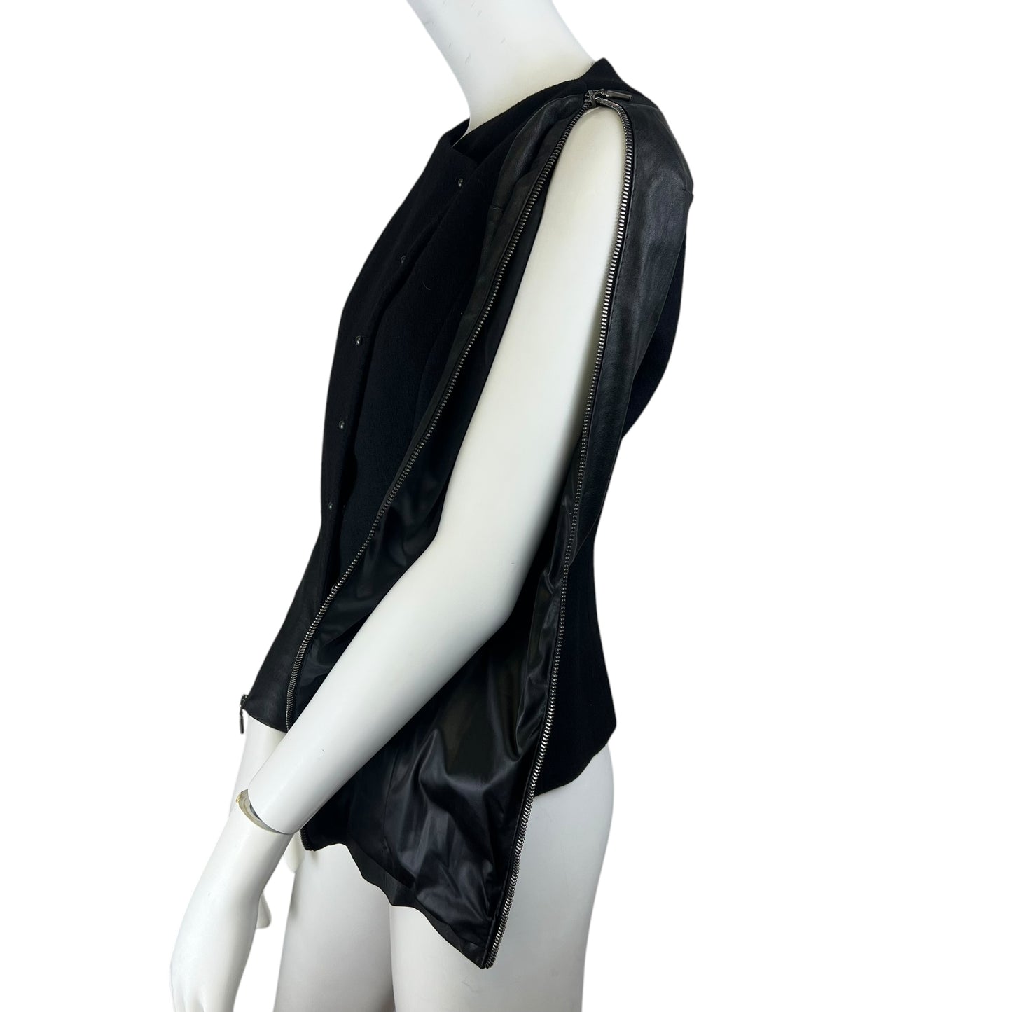 00s Plein Sud Zippered Arms Asymmetric Jacket