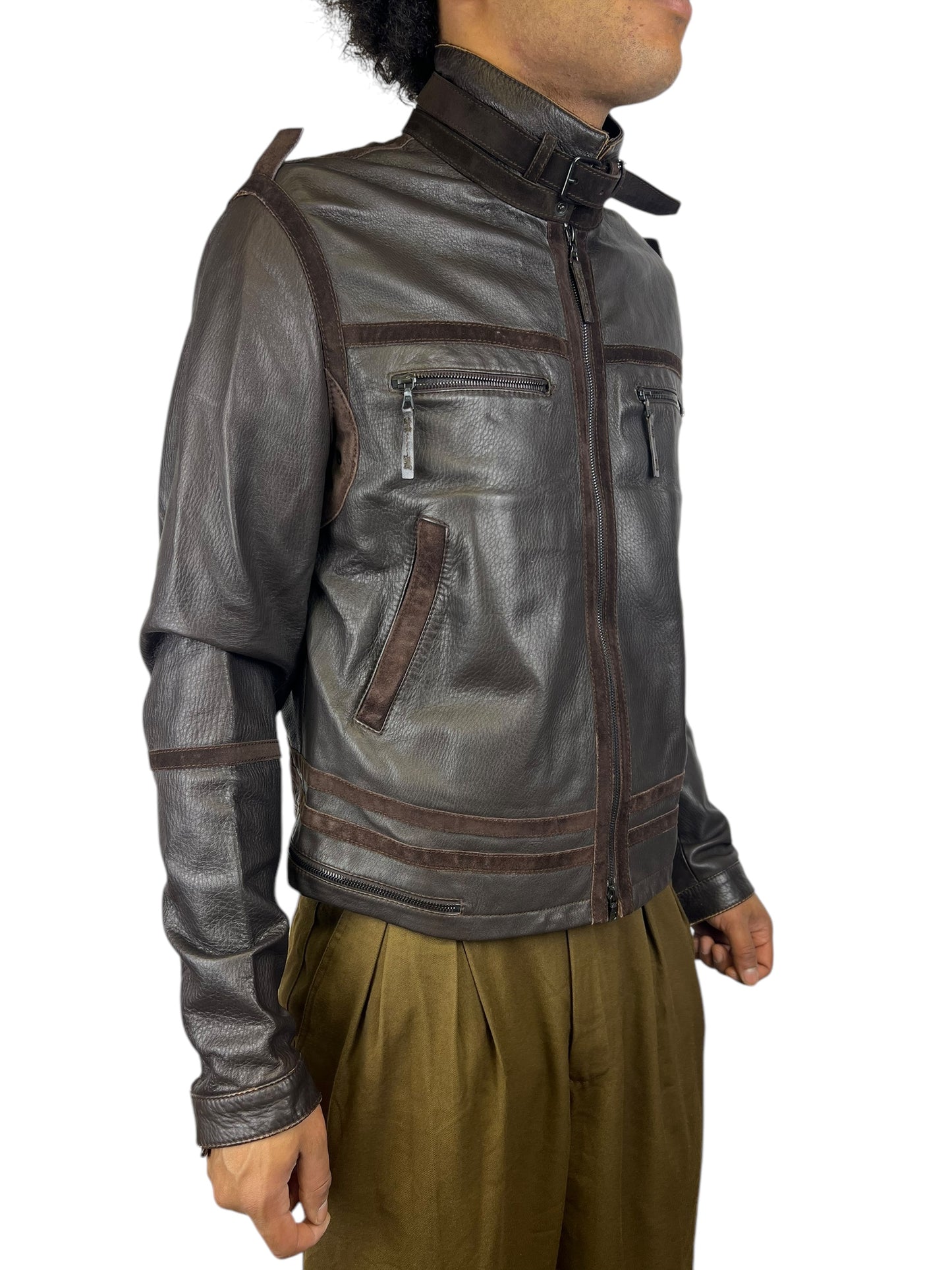 SS2006 Neil Barrett Leather Biker Jacket