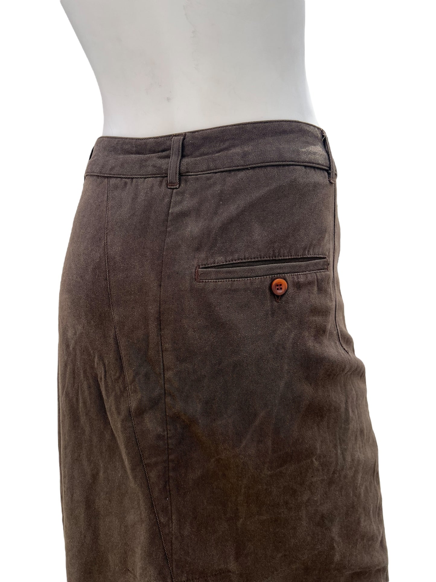 80s Marithé + François Girbaud Asymmetric Skirt