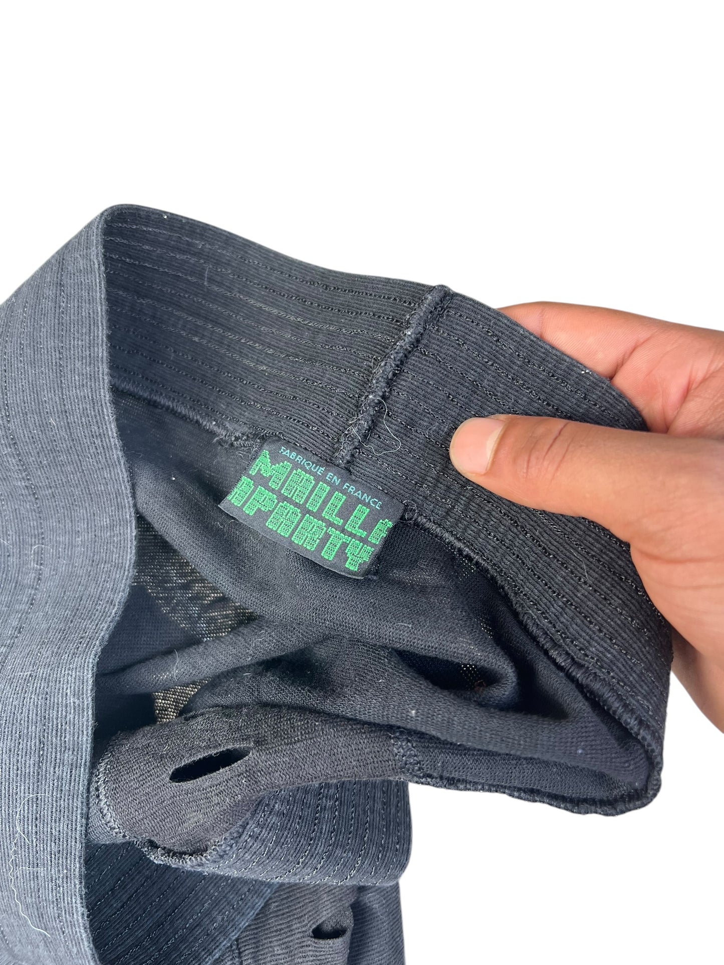 80s Marithé + François Girbaud Maille Party Holey Skirt