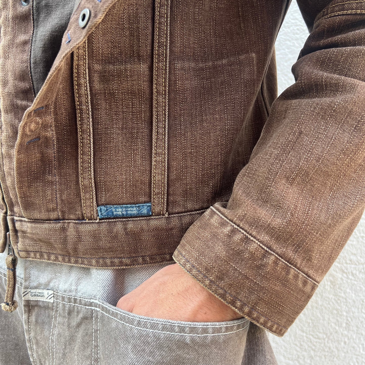 00s Marithé + François Girbaud Stealth Denim Jacket