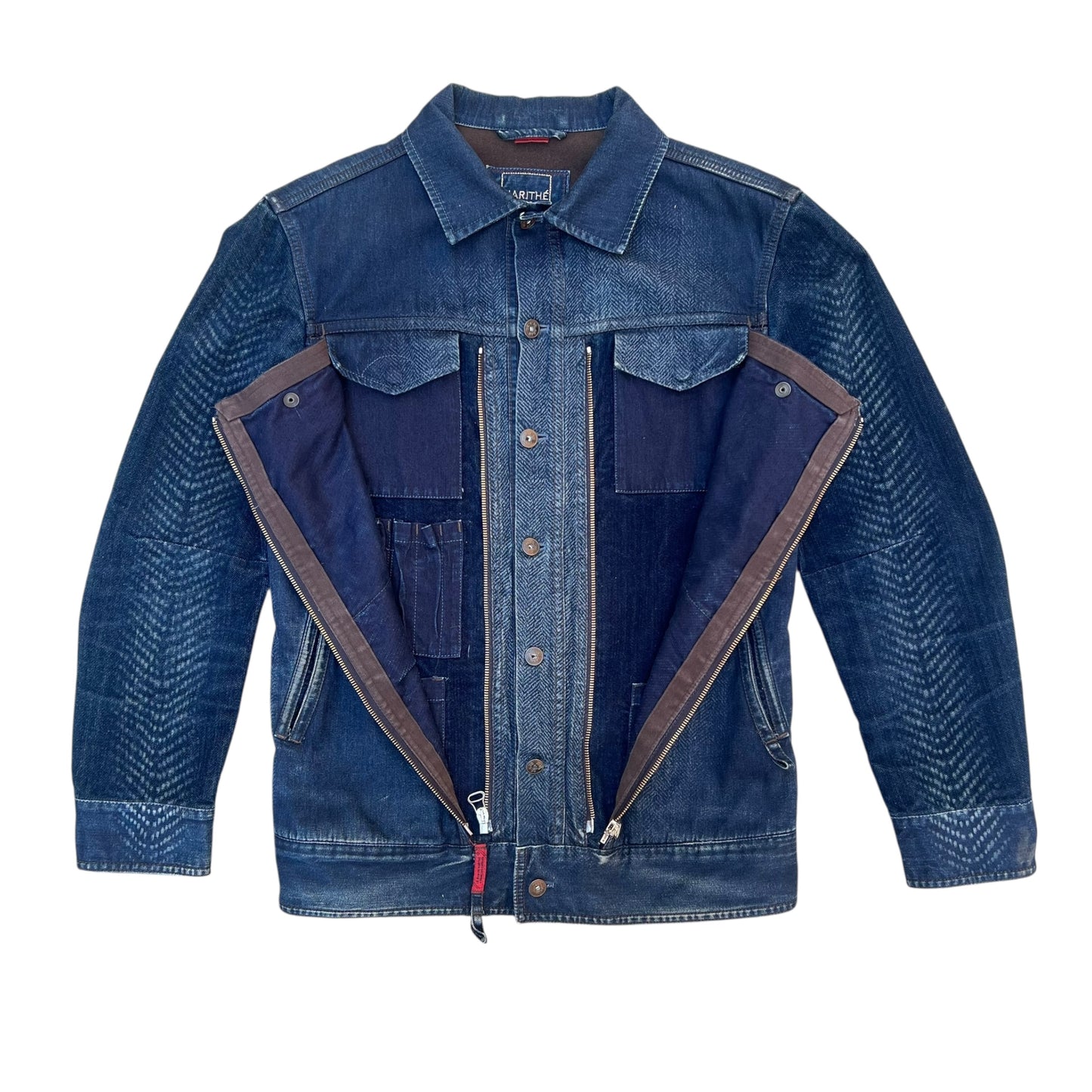 00s Marithé + François Girbaud Stealth pocket jacket